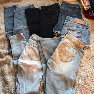 hollister denim bundle